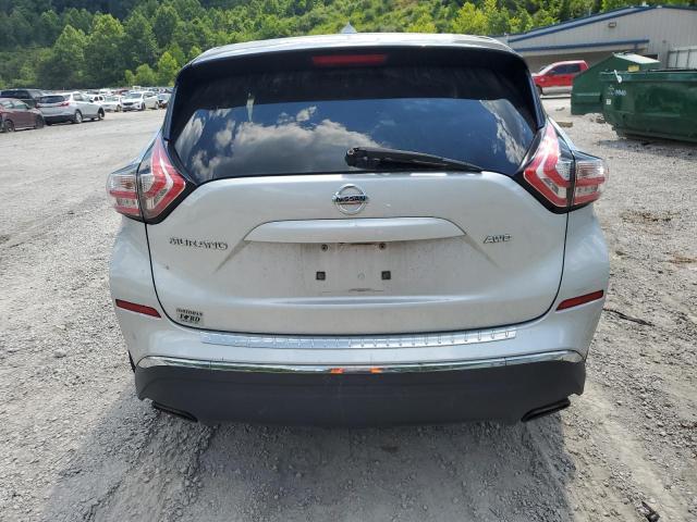 5N1AZ2MH9FN226826 - 2015 NISSAN MURANO S SILVER photo 6