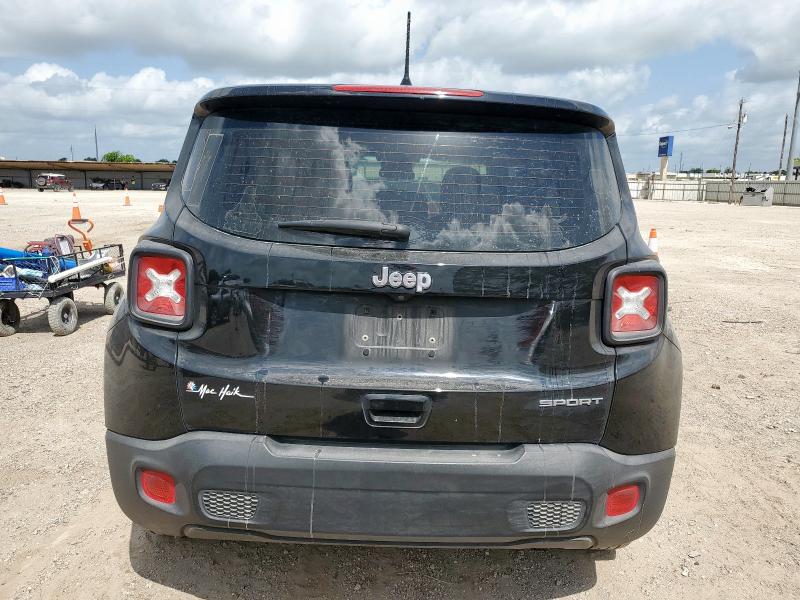 ZACNJAAB5KPK61305 - 2019 JEEP RENEGADE SPORT Siyah fotoğraf 6