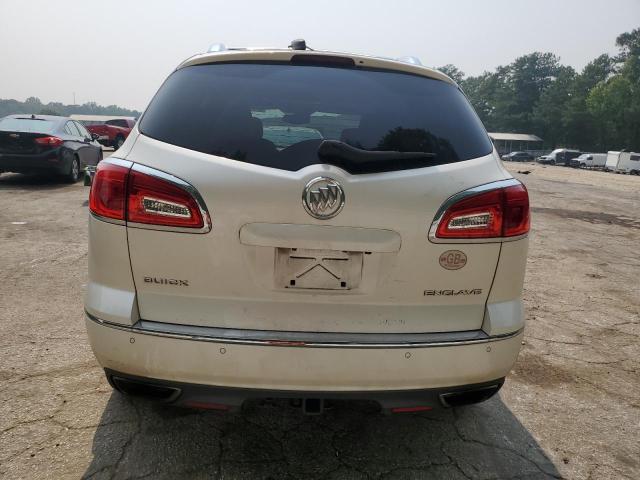 5GAKRCKD5EJ193586 - 2014 BUICK ENCLAVE WHITE photo 6