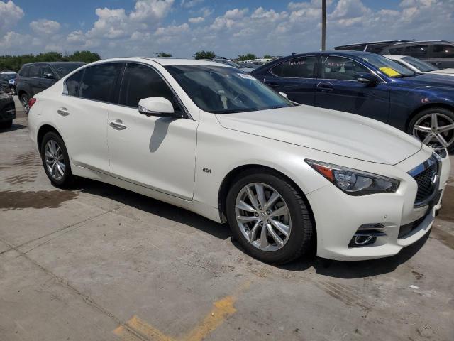 JN1CV7AP5GM203605 - 2016 INFINITI Q50 BASE WHITE photo 4