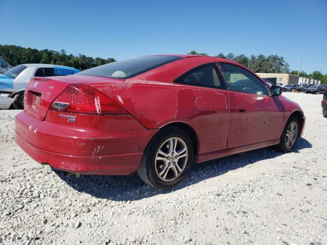 1HGCM72787A016442 - 2007 HONDA ACCORD EX RED photo 3