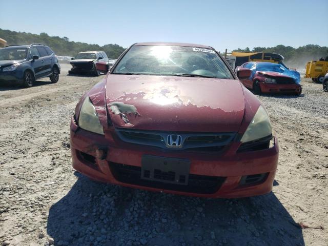 1HGCM72787A016442 - 2007 HONDA ACCORD EX RED photo 5