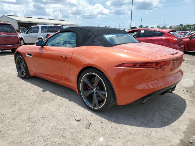 SAJWA6FC1E8K07678 - 2014 JAGUAR F-TYPE S ORANGE photo 2