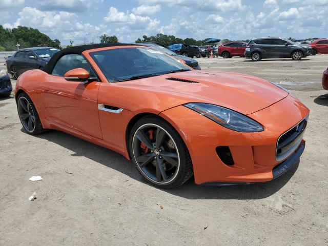 SAJWA6FC1E8K07678 - 2014 JAGUAR F-TYPE S ORANGE photo 4