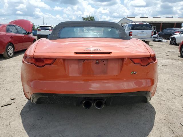 SAJWA6FC1E8K07678 - 2014 JAGUAR F-TYPE S ORANGE photo 6