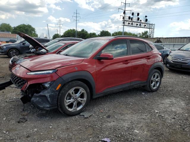 KM8K32AB0NU754295 - 2022 HYUNDAI KONA SEL RED photo 1