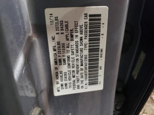 19UUB2F54FA012960 - 2015 ACURA TLX TECH SILVER photo 12