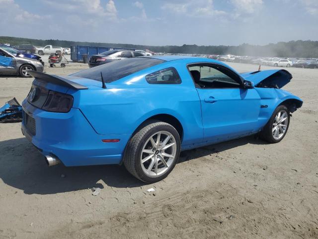 1ZVBP8CF6D5274960 - 2013 FORD MUSTANG GT BLUE photo 3