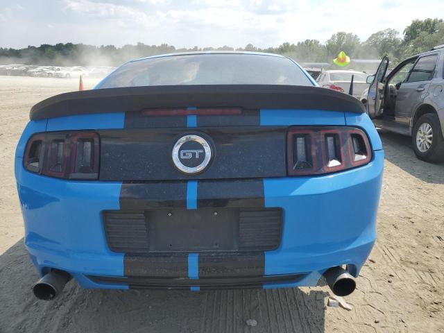 1ZVBP8CF6D5274960 - 2013 FORD MUSTANG GT BLUE photo 6