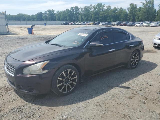 1N4AA5AP5BC843161 - 2011 NISSAN MAXIMA S BLACK photo 1