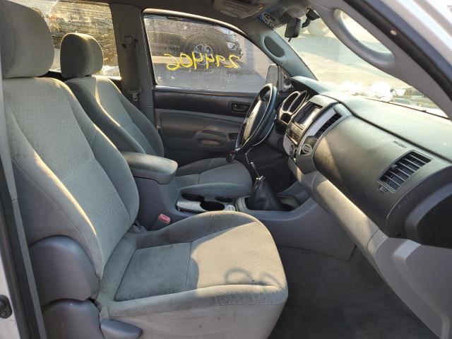 5TELU42N87Z348978 - 2007 TOYOTA TACOMA DOUBLE CAB ვერცხლისფერი ფოტო 5