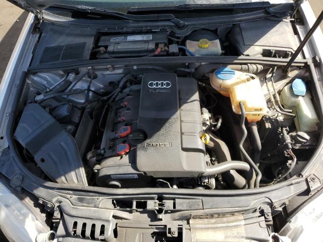 WAUDF78E58A141545 - 2008 AUDI A4 2.0T QUATTRO SILVER photo 11