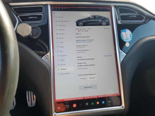 5YJSA1E44GF136263 - 2016 TESLA MODEL S Grafit foto 9