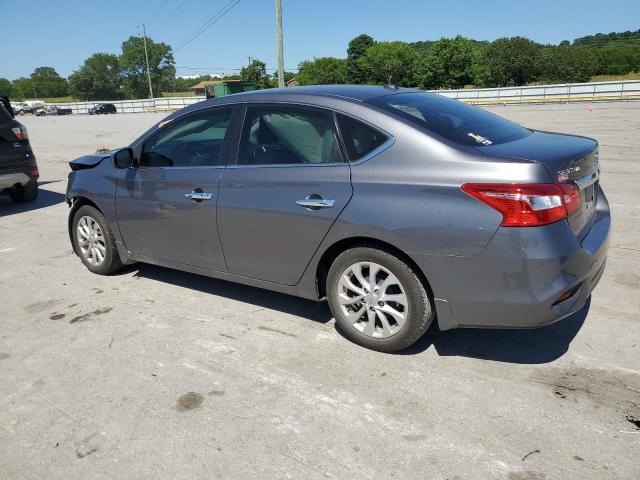 3N1AB7AP7JY310272 - 2018 NISSAN SENTRA S GRAY photo 2