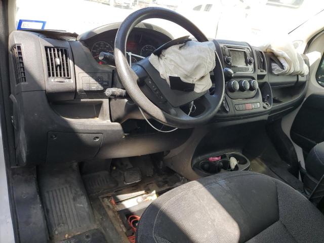 3C6TRVDG1HE517504 - 2017 RAM PROMASTER 2500 HIGH WHITE photo 8