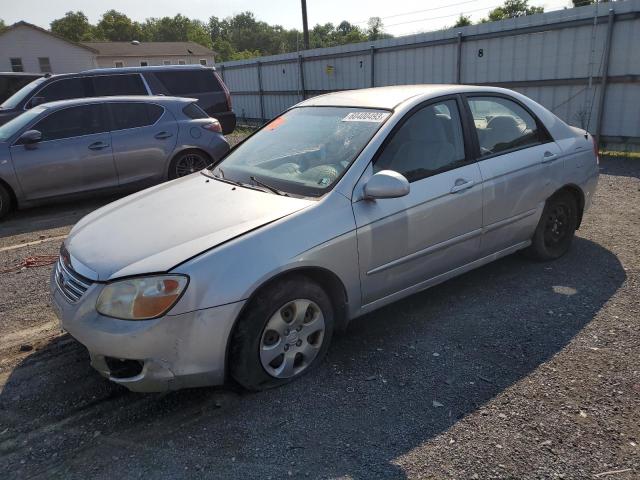 KNAFE121075433819 - 2007 KIA SPECTRA EX SILVER photo 1