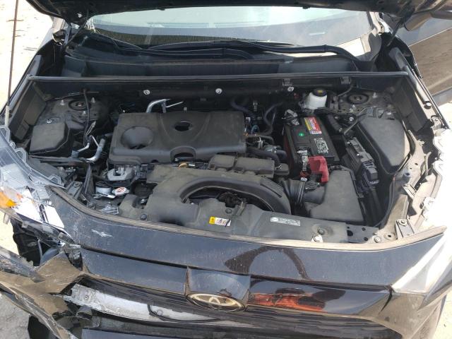 2T3P1RFV5LW087915 - 2020 TOYOTA RAV4 XLE 黑色 照片 12