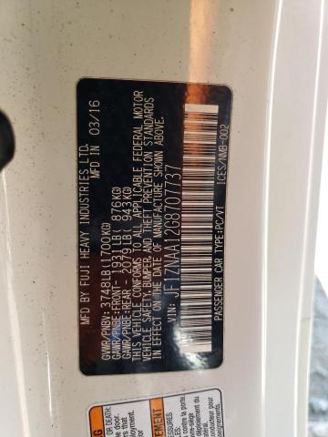 JF1ZNAA12G8707737 - 2016 TOYOTA SCION FR-S თეთრი ფოტო 13