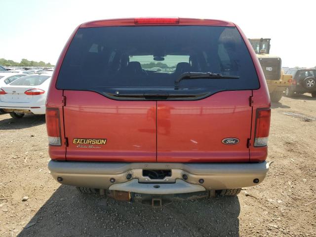 1FMSU45P03EC79432 - 2003 FORD EXCURSION EDDIE BAUER BURGUNDY photo 6