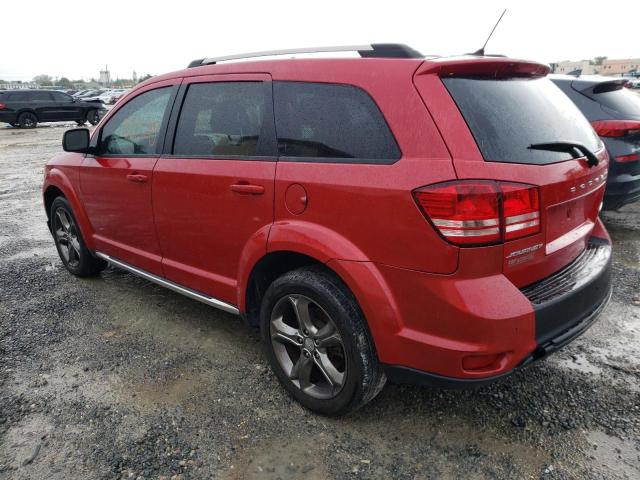 3C4PDCGB8ET311942 - 2014 DODGE JOURNEY CROSSROAD RED photo 2