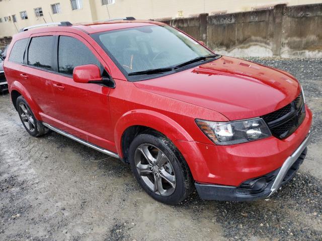 3C4PDCGB8ET311942 - 2014 DODGE JOURNEY CROSSROAD RED photo 4