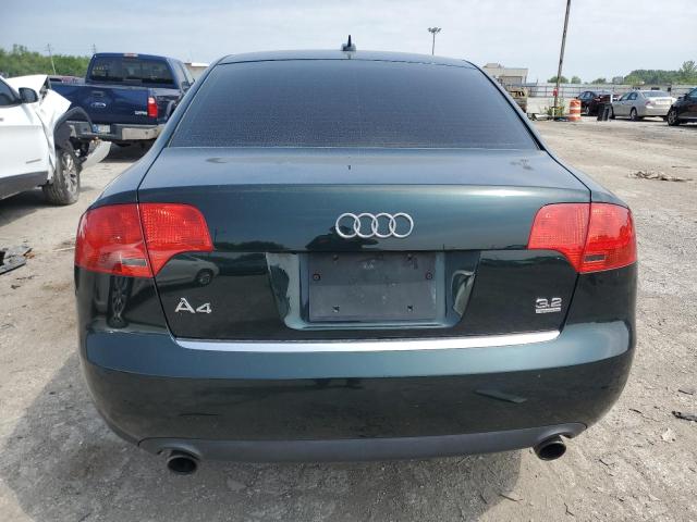 WAUDG68E95A468551 - 2005 AUDI A4 3.2 QUATTRO GREEN photo 6