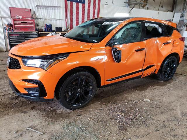 5J8TC2H70MY000042 - 2021 ACURA RDX ADVANCE ORANGE photo 1