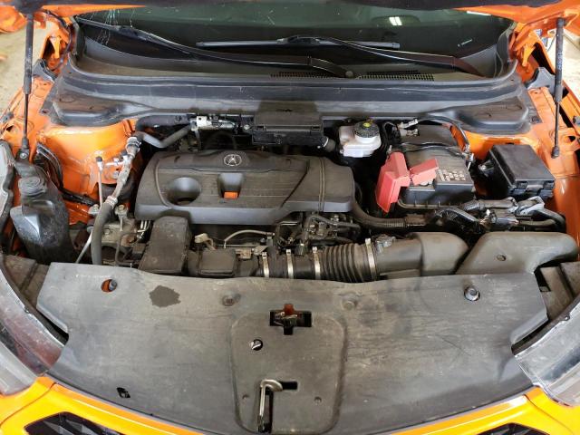 5J8TC2H70MY000042 - 2021 ACURA RDX ADVANCE ORANGE photo 12