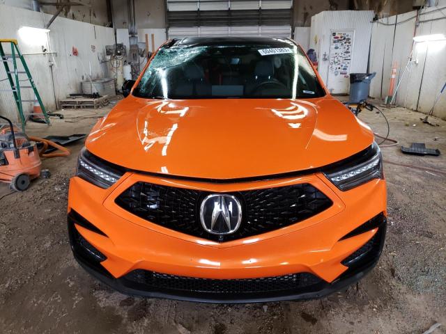 5J8TC2H70MY000042 - 2021 ACURA RDX ADVANCE ORANGE photo 5