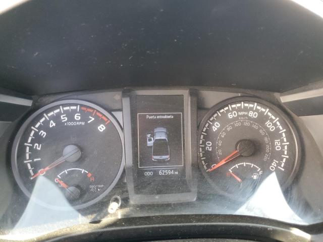 3TYRZ5CNXLT000272 - 2020 TOYOTA TACOMA ACCESS CAB ნაცრისფერი ფოტო 9