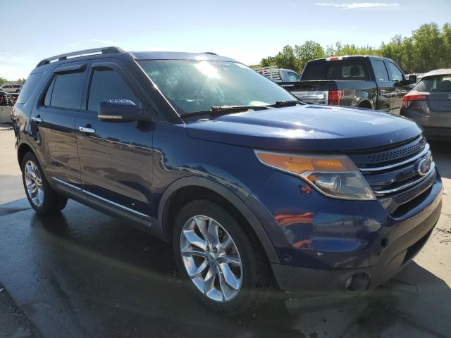 1FMHK8F88CGA60608 - 2012 FORD EXPLORER LIMITED BLUE photo 4