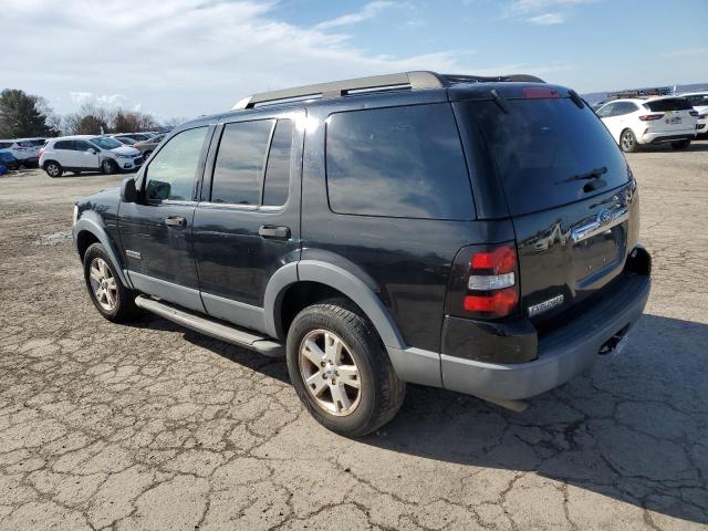 1FMEU73E66UB29030 - 2006 FORD EXPLORER XLT BLACK photo 2