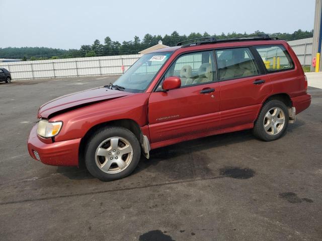 JF1SF65642H729121 - 2002 SUBARU FORESTER S წითელი ფოტო 1