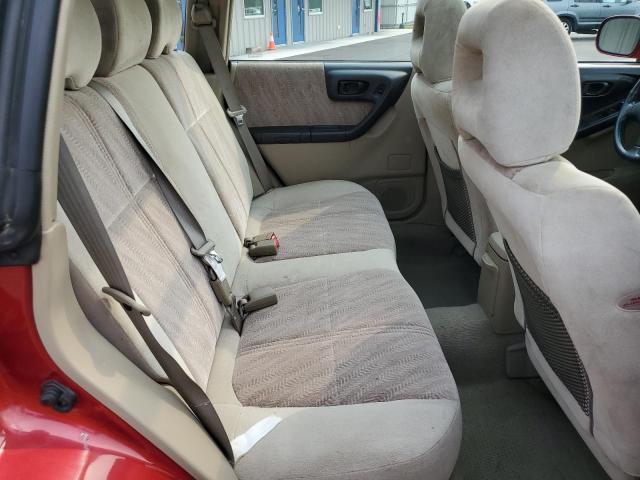 JF1SF65642H729121 - 2002 SUBARU FORESTER S წითელი ფოტო 10