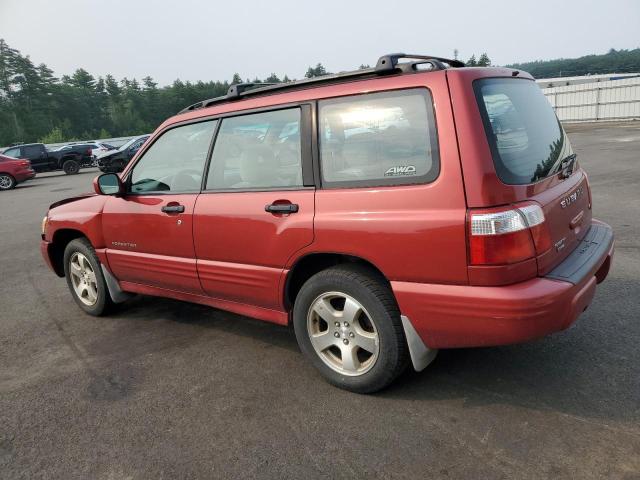 JF1SF65642H729121 - 2002 SUBARU FORESTER S წითელი ფოტო 2