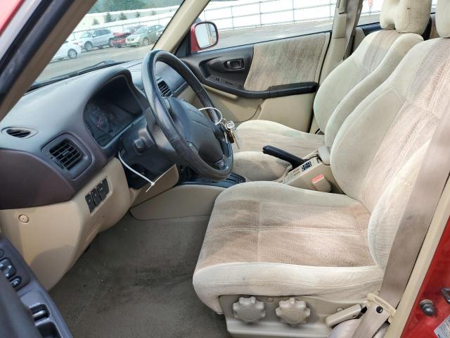 JF1SF65642H729121 - 2002 SUBARU FORESTER S წითელი ფოტო 7