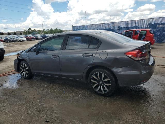 19XFB2F93EE231012 - 2014 HONDA CIVIC EXL 灰色 照片 2