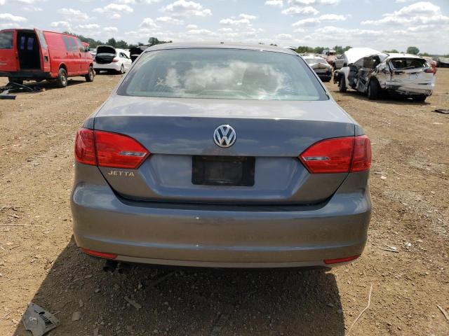 3VW2K7AJ5DM363008 - 2013 VOLKSWAGEN JETTA BASE 灰色 照片 6