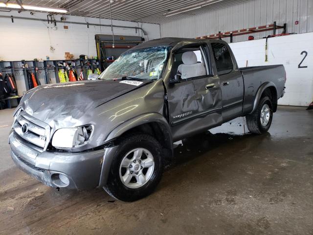 5TBBT44156S487592 - 2006 TOYOTA TUNDRA ACCESS CAB SR5 GRAY photo 1