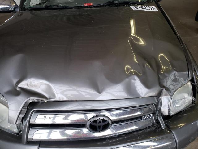 5TBBT44156S487592 - 2006 TOYOTA TUNDRA ACCESS CAB SR5 GRAY photo 11