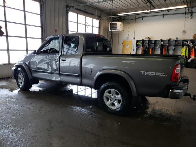 5TBBT44156S487592 - 2006 TOYOTA TUNDRA ACCESS CAB SR5 GRAY photo 2