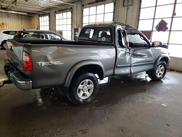 5TBBT44156S487592 - 2006 TOYOTA TUNDRA ACCESS CAB SR5 GRAY photo 3