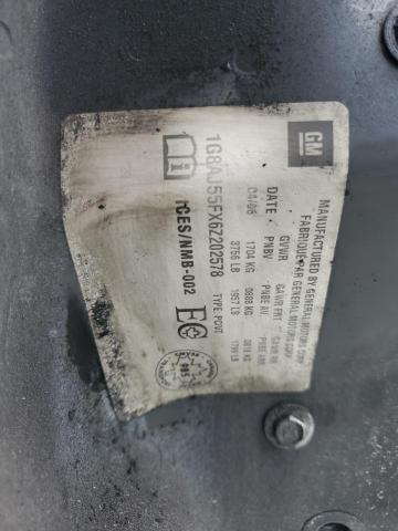 1G8AJ55FX6Z202578 - 2006 SATURN ION LEVEL 2 RED photo 12