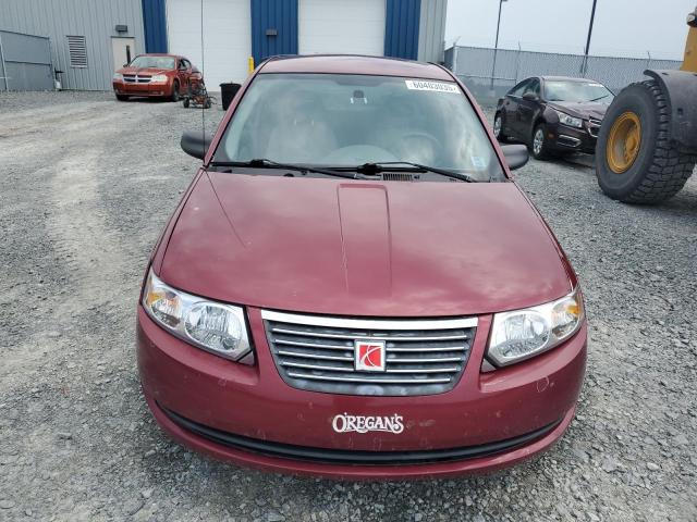1G8AJ55FX6Z202578 - 2006 SATURN ION LEVEL 2 RED photo 5