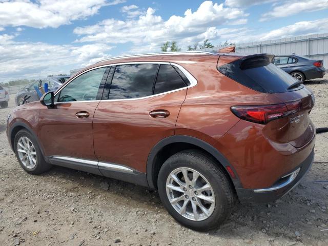 LRBFZMR45MD150146 - 2021 BUICK ENVISION PREFERRED BROWN photo 2