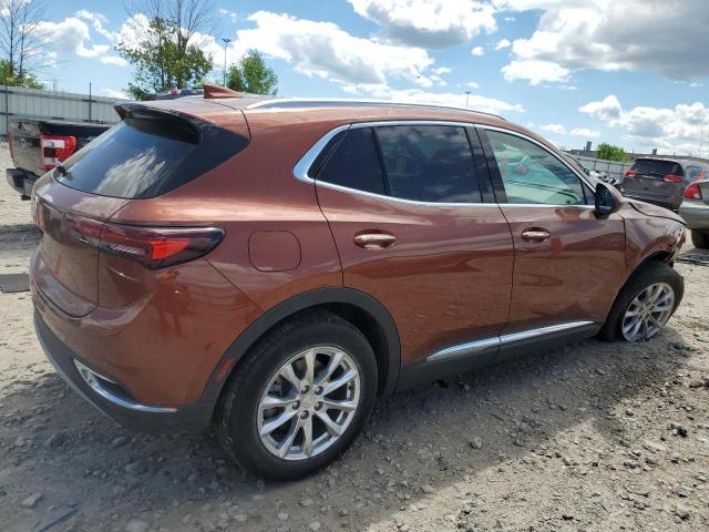 LRBFZMR45MD150146 - 2021 BUICK ENVISION PREFERRED BROWN photo 3