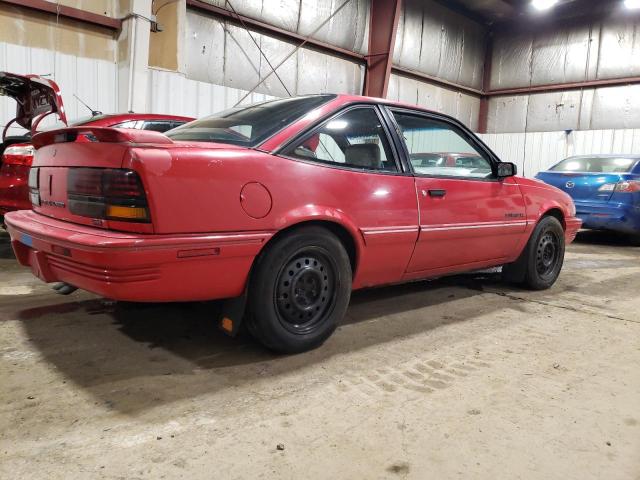 1G2JB14H7R7502744 - 1994 PONTIAC SUNBIRD LE RED photo 3