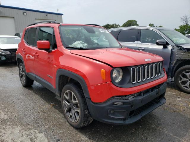 ZACCJBBT3GPD37750 - 2016 JEEP RENEGADE LATITUDE RED photo 4