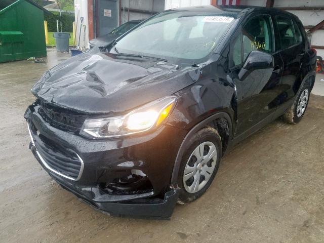 3GNCJKSB2JL353274 - 2018 CHEVROLET TRAX LS  photo 2