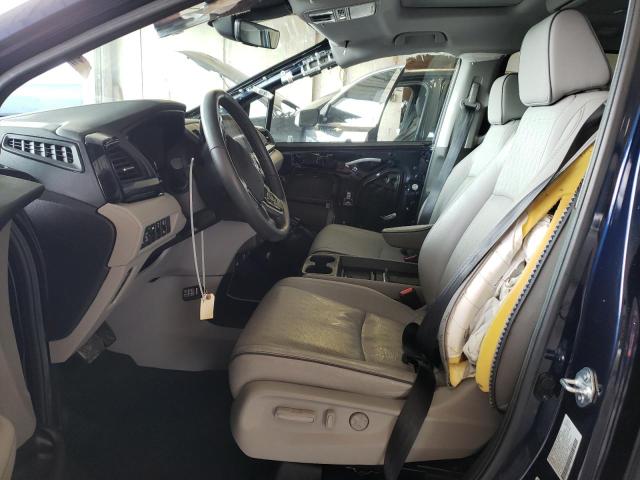5FNRL6H91NB043727 - 2022 HONDA ODYSSEY ELITE أزرق صورة 7
